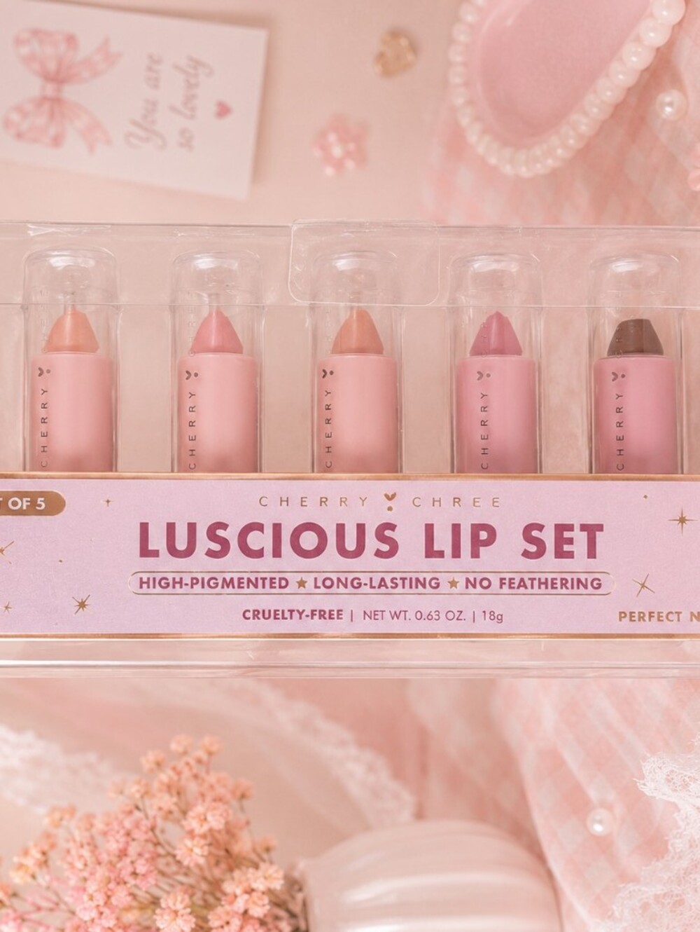 5 Luscious Lip Set